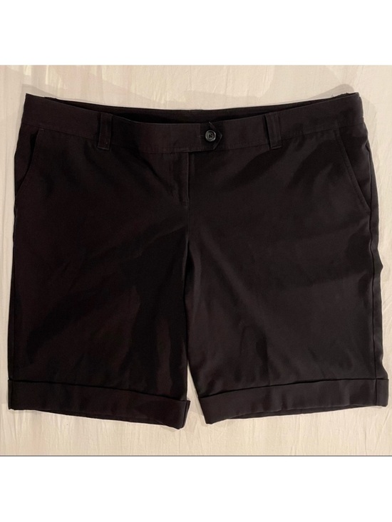 torrid Pants - Torrid Shorts Womens 20 Black Sateen Dressy Cuffed Modern Stretch Plus Sized
